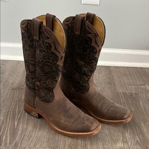 Womens Boulet Brown Western Boots (9 1/2)